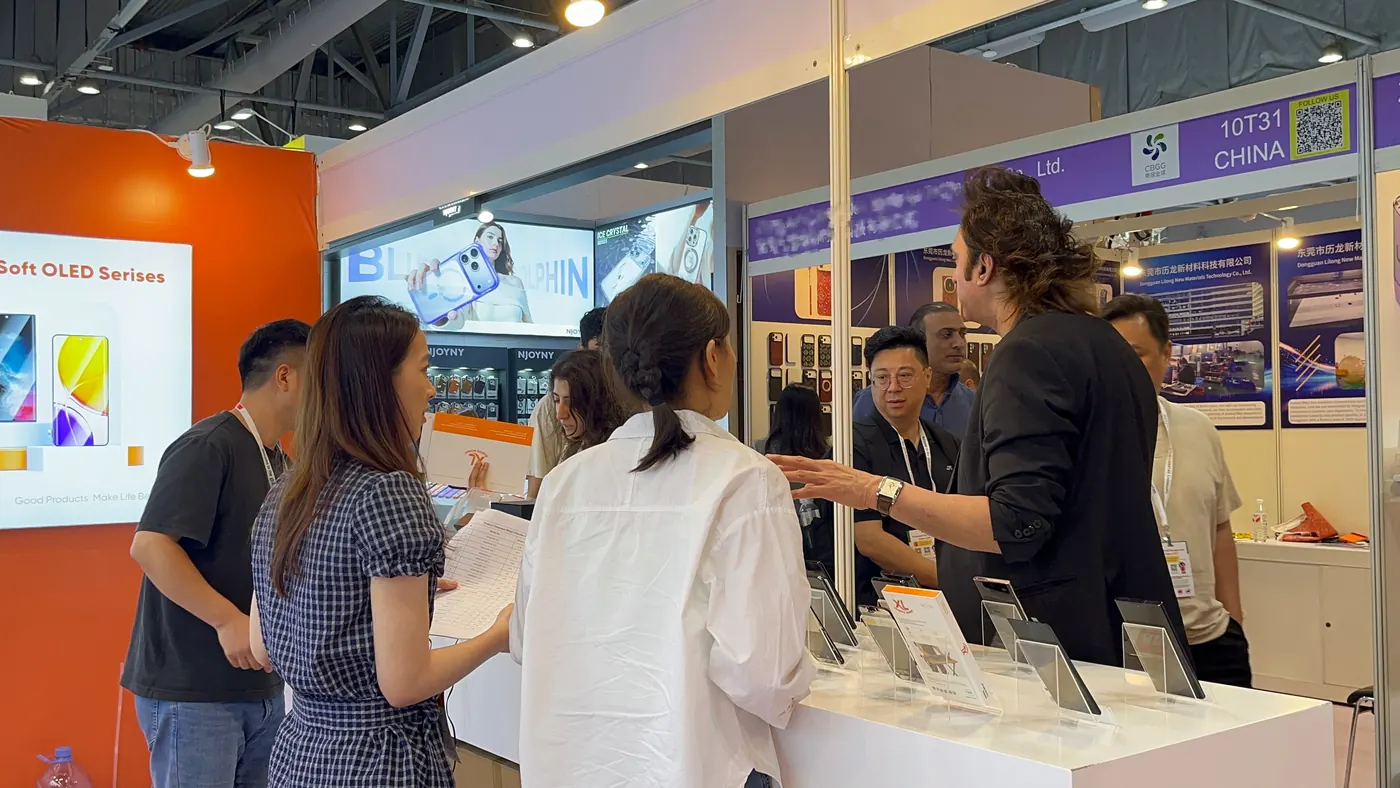 Suasana pameran Xile