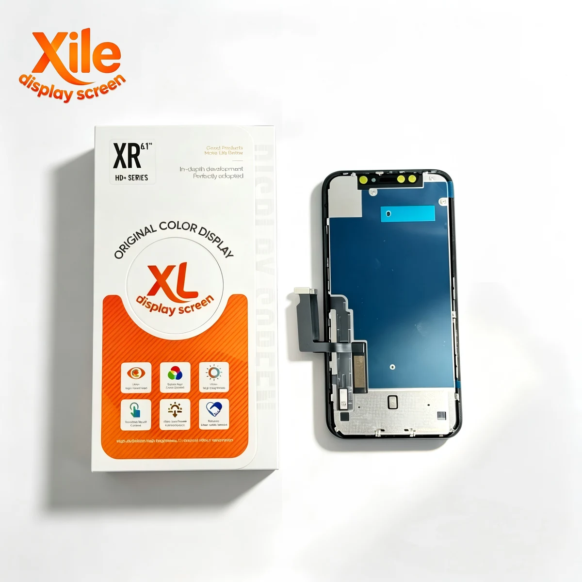 LCD iPhone XR Xile HD+ Incell tampak depan