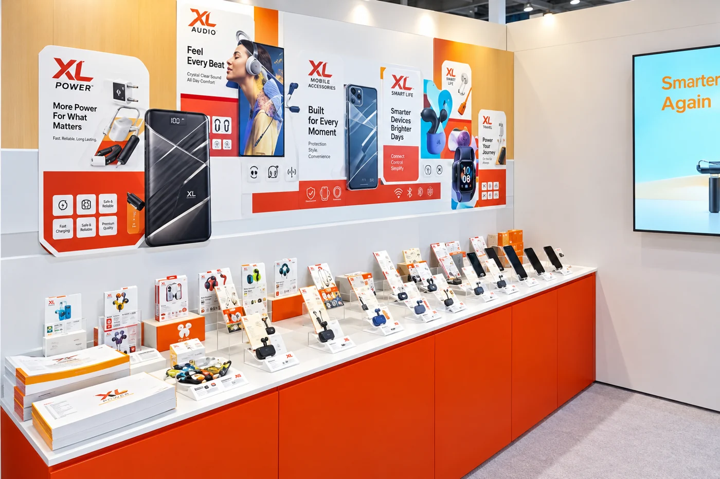 Booth produk XL / Xile