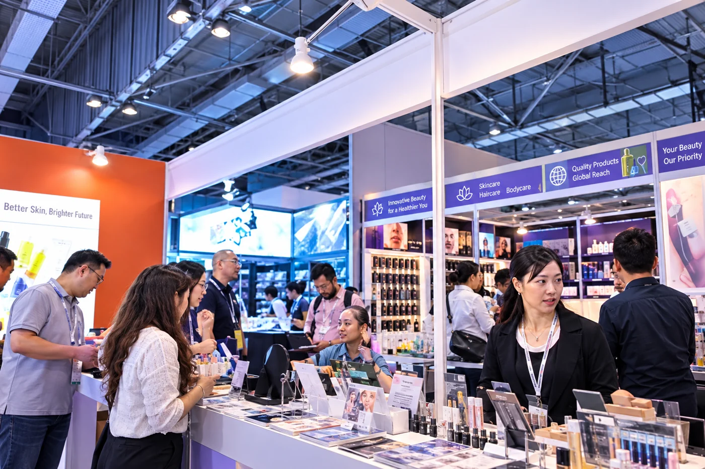 Pengunjung booth