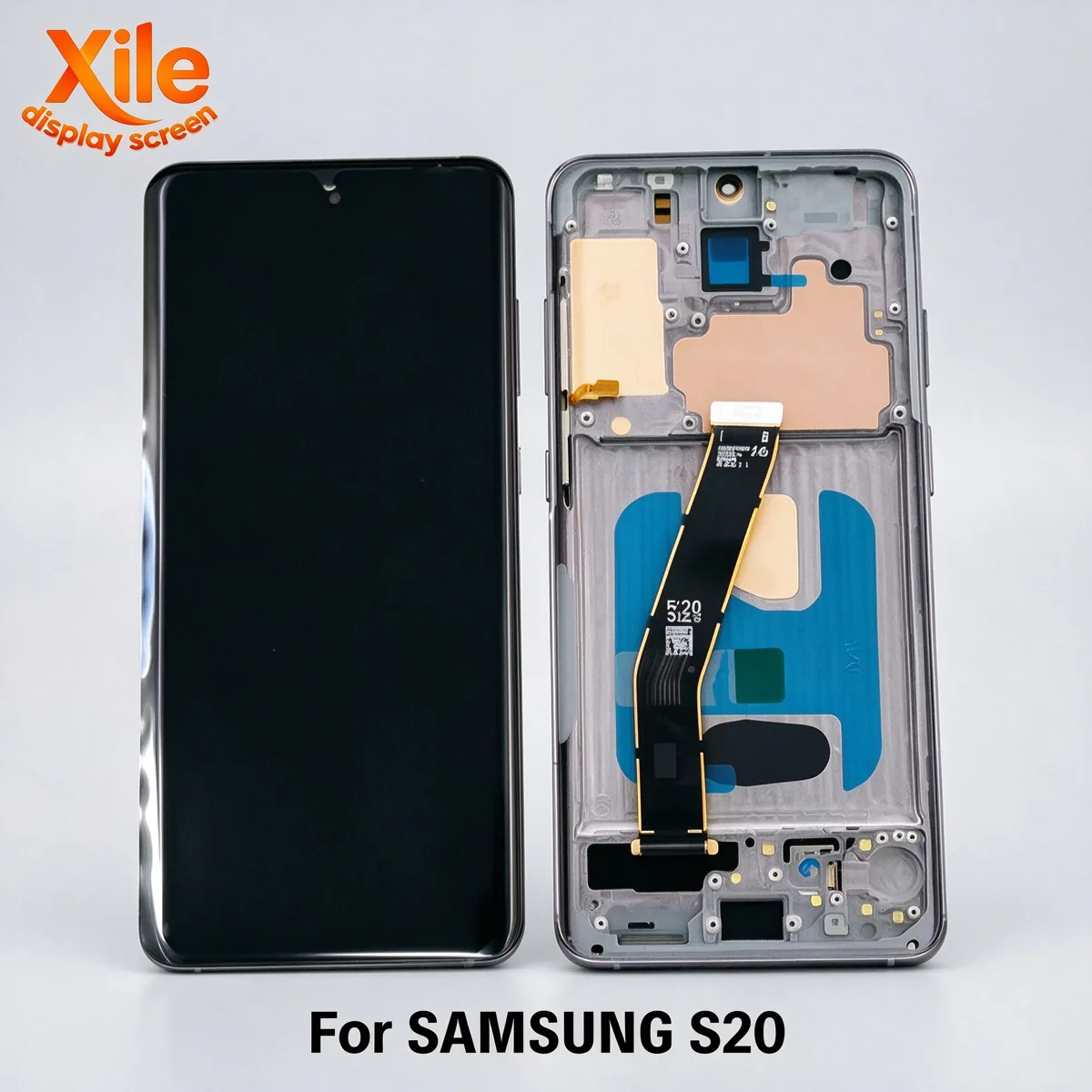 OLED Samsung Galaxy S20 Xile OLED tampak depan