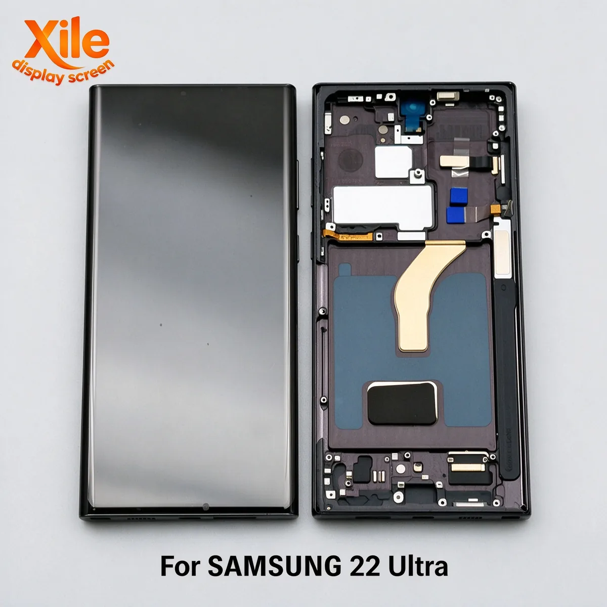 OLED Samsung Galaxy S22 Ultra Xile OLED tampak depan