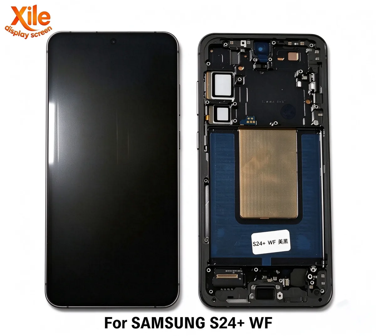 OLED Samsung Galaxy S24 Plus Xile OLED tampak depan