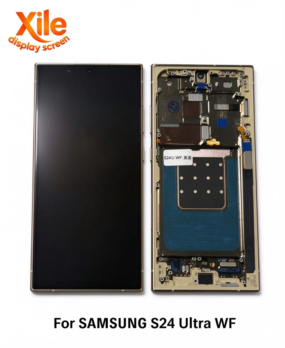 OLED Samsung Galaxy S24 Ultra Xile OLED tampak depan