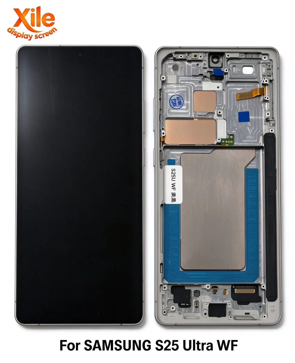 OLED Samsung Galaxy S25 Ultra Xile OLED tampak depan